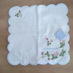 WEDGWOOD ウェッジウッド タオルハンカチ 刺繍のサムネイル