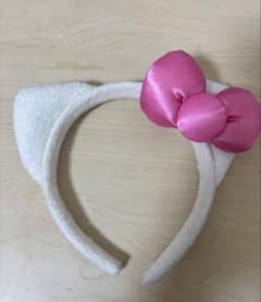 サンリオピューロランド ハローキティ カチューシャ リボン ピンクのサムネイル