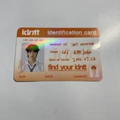 idntt ジュホ idカード トレカのサムネイル