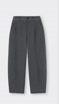 GU❤︎ブラッシュドジャージーコクーンパンツ