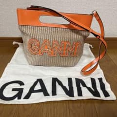 GANNI ガニー かごショルダーバッグ Kraft Small - メルカリ