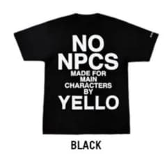 即購入⭕️ YELLO NO NPCS Tシャツ ブラック ノベルティ 2026のサムネイル