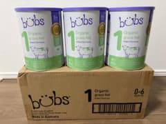Bubs（バブズ）オーガニック粉ミルク ステップ1 × 3缶セット - メルカリ