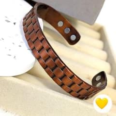 バングル　メンズ　ストリート　おしゃれ　アメカジ　磁気 ブレスレット