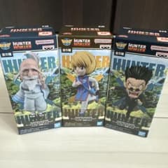 HUNTER×HUNTER ワールドコレクタブルフィギュア 3種セット - メルカリ