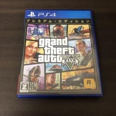PS4 grand theft auto V 地図付 GTA5 グラセフ5のサムネイル