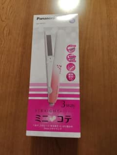 Panasonic EH-HV22-P　ヘアアイロン　新品未使用 パナソニックのサムネイル