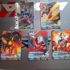 ウルトラマン フュージョンファイト カード 5枚セットのサムネイル