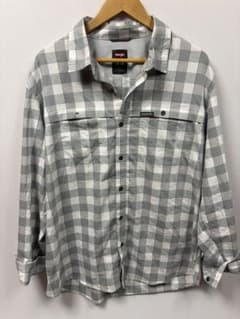 Wrangler チェック柄 長袖シャツ グレー XLのサムネイル