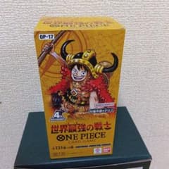 N*A様 ワンピースカードゲーム 世界最強の戦士 BOX 未開封、テープ付きのサムネイル
