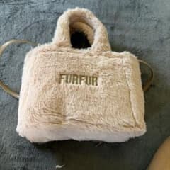 FURFUR ファーバッグ ショルダーバッグ ピンクのサムネイル