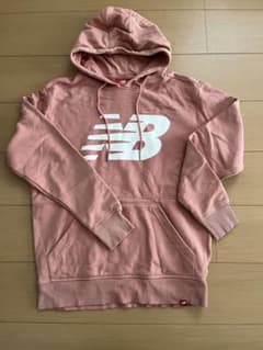 New Balance フード付きパーカー M ピンクのサムネイル