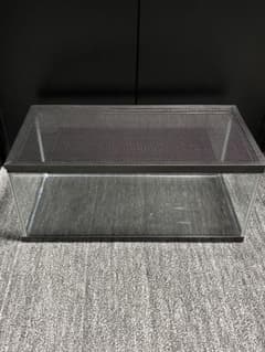 爬虫類 飼育ケージ６０×３０×２６ｃｍ　スチール製蓋付きのサムネイル