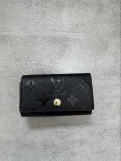LOUIS VUITTON キーケース ブラック - 4