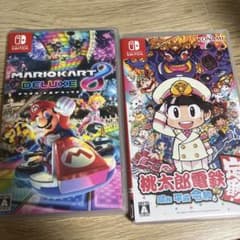 【Switchソフト2本】マリオカート8、桃太郎鉄道のサムネイル