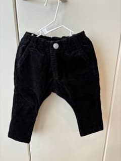 F.O.KIDS コーデュロイパンツ ブラック 80cmのサムネイル