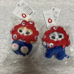 大阪万博 ミャクミャク モフサンド マスコット キーホルダー - メルカリ