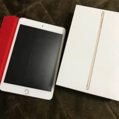【美品・純正カバー付き】iPad mini4 128GBのサムネイル