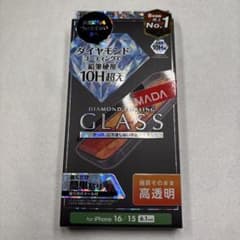 ELECOM iPhone 16 15 ガラスフィルム 10Hのサムネイル