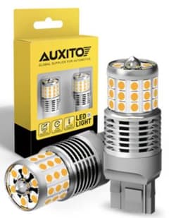 即日発送！AUXITO T20シングル LED ウインカーバルブ アンバーのサムネイル