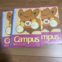 Campus ポケモン　A罫　5冊×3セットのサムネイル