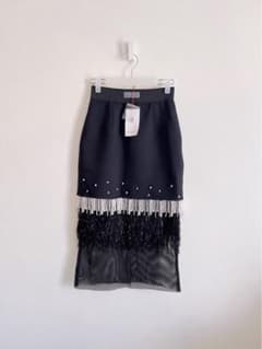 MAISON SPECIAL ビジュータイトスカート - メルカリ