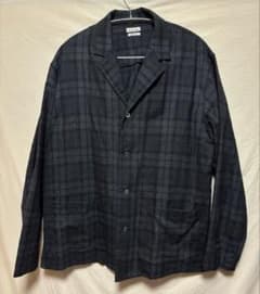 【期間限定値下げ中】steven alan ダークグレー チェック ジャケットのサムネイル