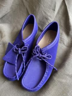 CLARKS/クラークス ワラビー パープルのサムネイル