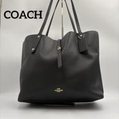 COACH 本田翼 北川景子 マーケットトートバッグ レザー A4収納 y2k