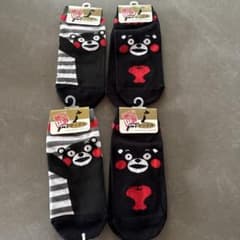 くまモン 靴下 4足 22〜24cmのサムネイル