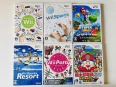 Wiiゲーム6本セットのサムネイル