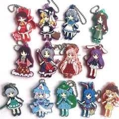 13点セット】 東方ロストワード ラバーストラップ vol1 コンプリート