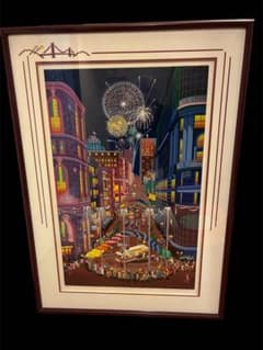 メラニーケント】 「リターンケーブルカー」 シルクスクリーン 329/350