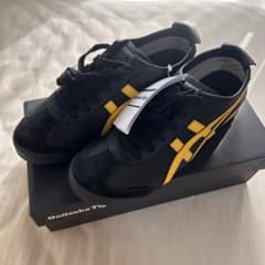 新品 Onitsuka Tiger MEXICO 66 ブラック イエローのサムネイル