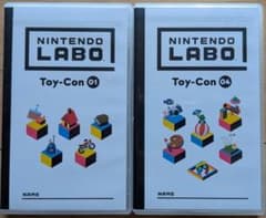 （ソフトのみ 2本セット）Nintendo Labo Toy-Con 01 04のサムネイル