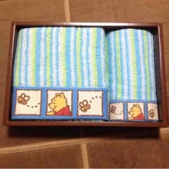 プーさん タオル ハンカチ 新品 セットのサムネイル