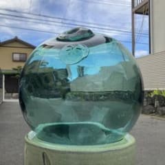 ガラス浮き玉 北の刻印あり 直径約25cm ⑥ - メルカリ