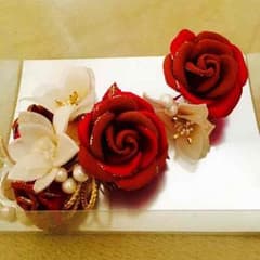 花の髪飾り♡のサムネイル