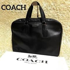 COACH グラハム C8170 ビジネスバッグ ブリーフケース 黒 レザー 鞄 