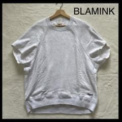 BLAMINK ブラミンク 吊り裏毛 ロゴ ショート リブ スウェット BLAMINK ブラミンク 吊り裏毛 ロゴ ショート リブ スウェット - メルカリ
