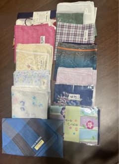 未使用レディース.メンズハンカチ　まとめ売りのサムネイル
