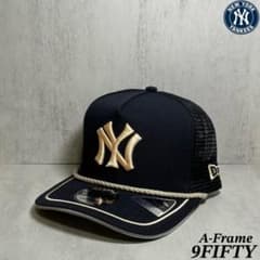 海外限定】 ヤンキース 9FIFTY A-Frame メッシュ キャップ ③ - メルカリ