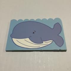 【平成レトロ】くじら ダイカットメモ帳のサムネイル