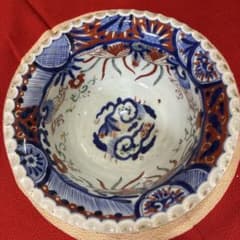 古伊万里 色絵 鳳凰／龍花唐草等 深鉢 無傷(^^) - メルカリ