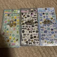 ジュエルプチドロップ シール 3枚セット　訳ありのサムネイル