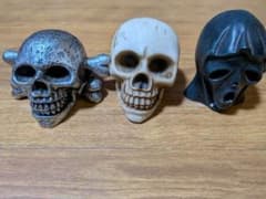 スカル ドクロ 置物 3点セット - メルカリ