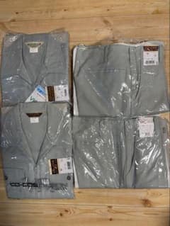 COCOS コーコス信岡　作業着　2着セット　ブルゾン　パンツ　作業服　LLのサムネイル