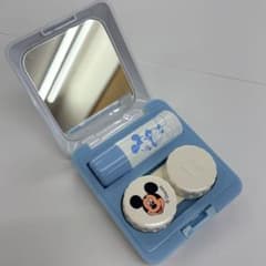 未使用　ミッキーマウス 2000年頃　コンタクトケースセットのサムネイル