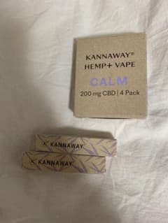 KANNAWAYキャナウェイ HEMP+VAPE CBDカートリッジのサムネイル