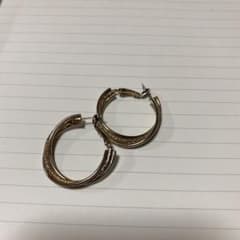 フープピアス　リングピアス　ゴールドのサムネイル
